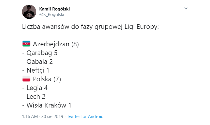 AWANSE do fazy grupowej LE: Azerbejdżan vs Polska :D